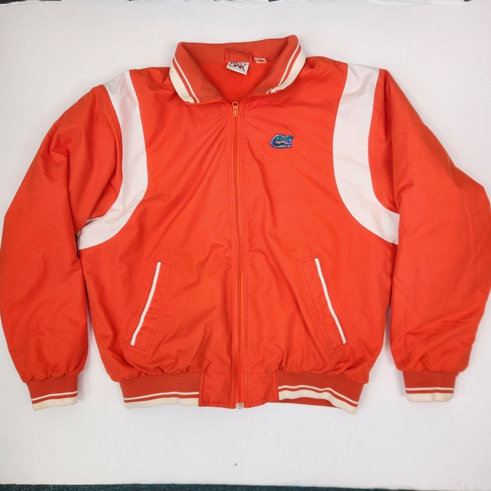 Red Oak Sportswear Vintage 90s Mens Florida Gators Full Zip Varsity Bomber M